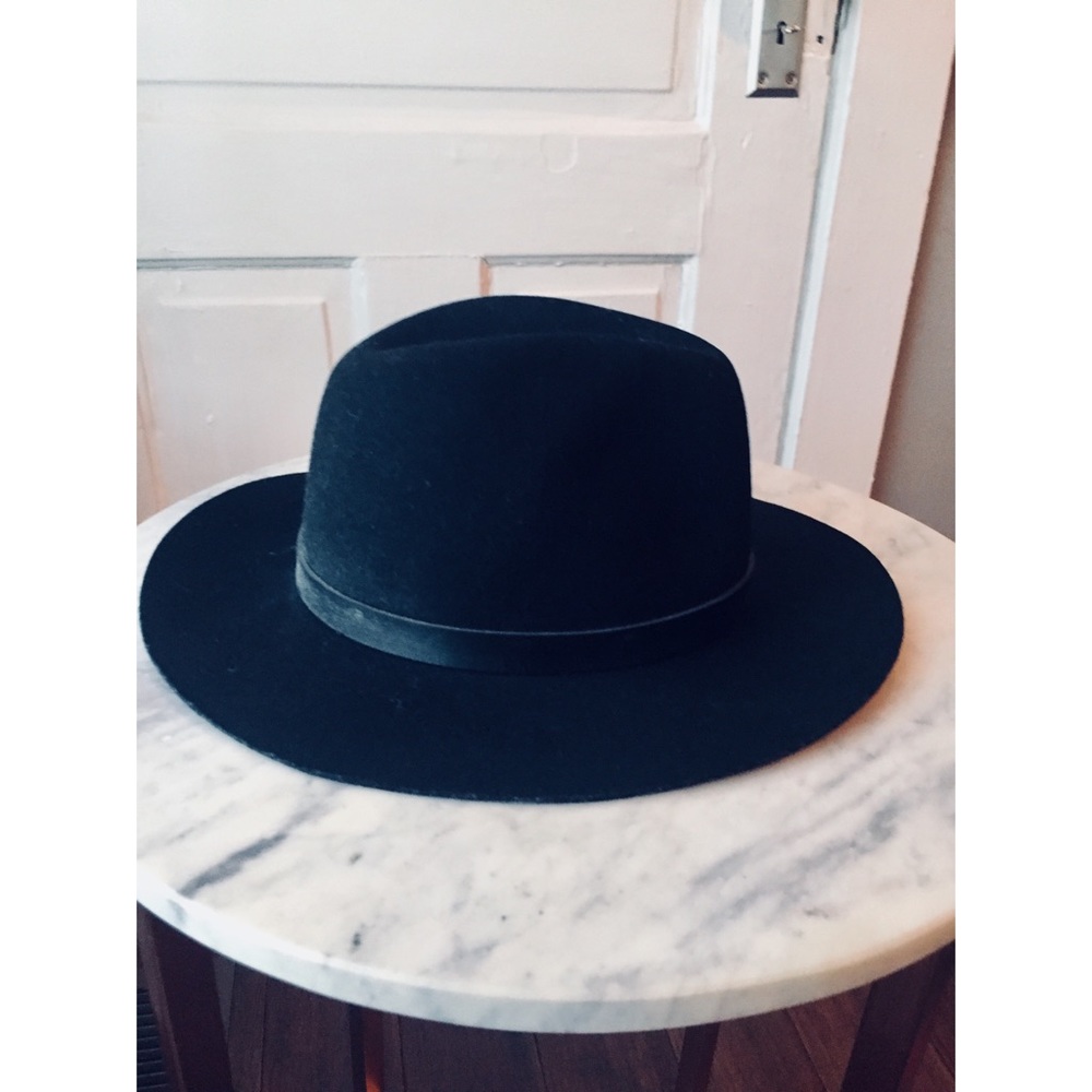 🖤 NWOT Felt boho fedora hat